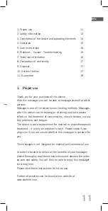 Preview for 11 page of Soehnle VITA-SPOT Operating Instructions Manual