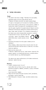 Preview for 12 page of Soehnle VITA-SPOT Operating Instructions Manual