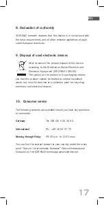 Preview for 17 page of Soehnle VITA-SPOT Operating Instructions Manual