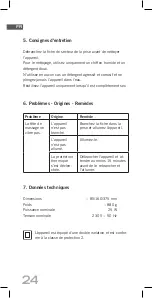 Preview for 24 page of Soehnle VITA-SPOT Operating Instructions Manual