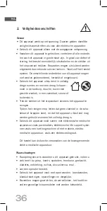 Preview for 36 page of Soehnle VITA-SPOT Operating Instructions Manual