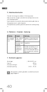 Preview for 40 page of Soehnle VITA-SPOT Operating Instructions Manual