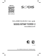 SOEKS Nitrate tester 2 User Manual preview