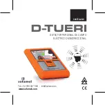 Sofamel D-TUERI Instructions Manual предпросмотр