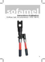 Предварительный просмотр 23 страницы Sofamel HPS-130-H3 Instruction Manual