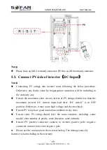 Preview for 39 page of Sofar solar 250KTL-HV User Manual