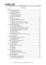 Preview for 2 page of Sofar solar 3.3K- 5.5KTL-X User Manual