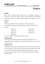 Preview for 4 page of Sofar solar 3KTLM-G3 User Manual