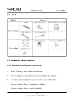 Preview for 25 page of Sofar solar AMASS GTX2500 User Manual