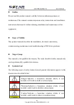 Preview for 5 page of Sofar solar ESI 3.68k-S1-HA User Manual