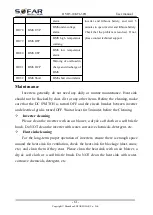 Preview for 66 page of Sofarsolar HYD 10KTL-3PH User Manual