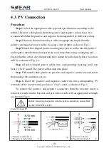Предварительный просмотр 25 страницы Sofarsolar HYD 3000-EP User Manual