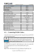 Предварительный просмотр 26 страницы Sofarsolar SOFAR 10.5KTLM-G3 User Manual