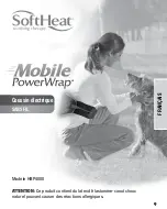 Предварительный просмотр 9 страницы Soft Heat Mobile PowerWrap HBP4000 Operating Instructions Manual