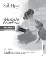 Preview for 17 page of Soft Heat Mobile PowerWrap HBP4000 Operating Instructions Manual