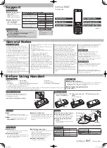 SoftBank 920T Manual preview