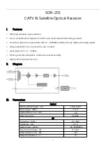 Preview for 1 page of Softel SOR-201 Manual