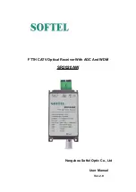 Preview for 1 page of Softel SR2020AW User Manual