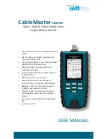 Softing CableMaster CM500 User Manual предпросмотр