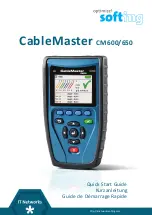 Softing CableMaster CM600 Quick Start Manual предпросмотр