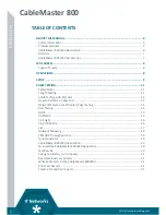 Preview for 2 page of Softing CableMaster CM800 User Manual