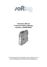 Softing echolink one2PROFINET Instruction Manual предпросмотр