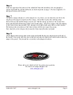 Preview for 4 page of Softopper Chevy Blazer Gen1 Manual