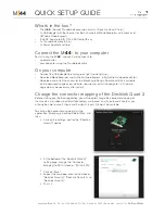 Softron M44X Quick Setup Manual preview