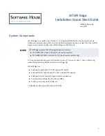 Software House iSTAR Edge Installation & Quick Start Manual preview