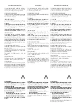 Предварительный просмотр 2 страницы Soga Sincro EW 130 AC Use And Maintenance Manual