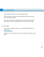 Preview for 3 page of Sogatel USB 168 User Manual