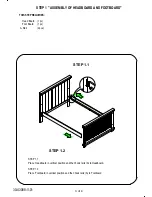 Предварительный просмотр 3 страницы SOHO BABY 43088 Assembly Instructions