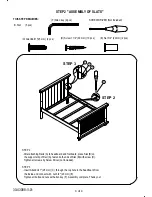 Предварительный просмотр 4 страницы SOHO BABY 43088 Assembly Instructions