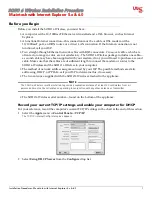 Preview for 1 page of Soho 6 Wireless User Manual