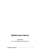 Soho FSD-800 User Manual предпросмотр