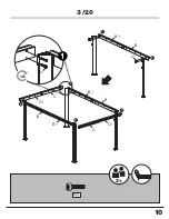 Preview for 10 page of Sojag 1207209 Assembly Manual