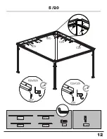 Preview for 12 page of Sojag 1207209 Assembly Manual