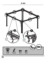 Preview for 13 page of Sojag 1207209 Assembly Manual