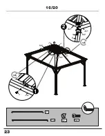 Preview for 23 page of Sojag 1207209 Assembly Manual