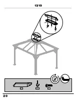 Preview for 20 page of Sojag 1280714 Assembly Manual