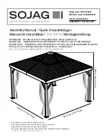 Preview for 1 page of Sojag 1902446 Assembly Manual