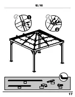 Preview for 17 page of Sojag 1902446 Assembly Manual