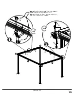 Предварительный просмотр 15 страницы Sojag 314-5158496 Assembly Manual