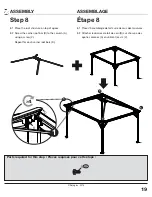 Предварительный просмотр 19 страницы Sojag 314-5158496 Assembly Manual