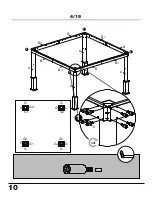 Preview for 10 page of Sojag 330865570 Assembly Manual