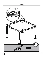 Preview for 12 page of Sojag 330865570 Assembly Manual