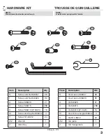 Preview for 3 page of Sojag 39166 Assembly Manual