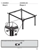 Preview for 11 page of Sojag 39166 Assembly Manual