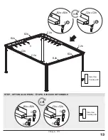 Preview for 13 page of Sojag 39166 Assembly Manual