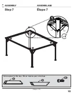 Preview for 15 page of Sojag 39166 Assembly Manual